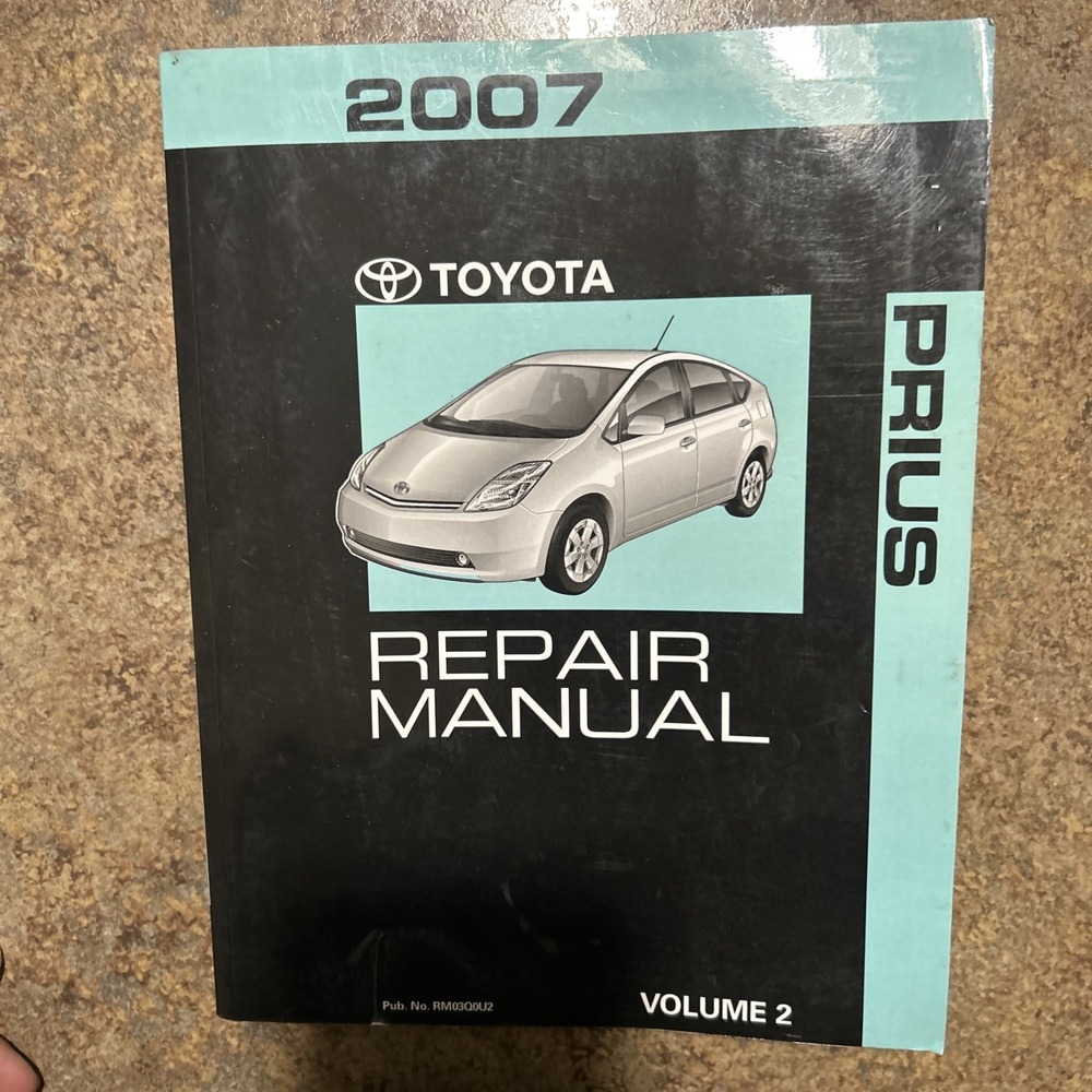 2007 Toyota Prius Shop Service Repair Manual Volume 2 Only